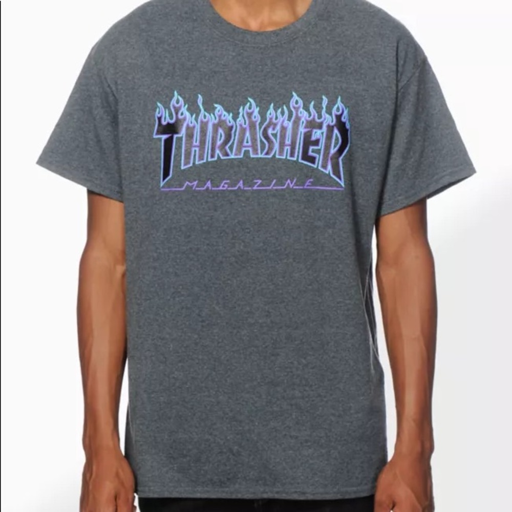 Grey Thrasher Tee